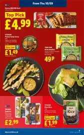 Lidl leaflet week 37 Page 11: Yum Yum Asian Noodles €0,49, Deluxe samosas €2,99