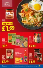 Lidl leaflet week 37 Page 12: Vitasia crunchy toppings €1,59, Vitasia instant noodles €0,39