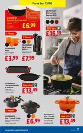Lidl leaflet week 37 Page 25: Silvercrest mini casserole dishes €6,99, Silvercrest salt & pepper mill set €7,99
