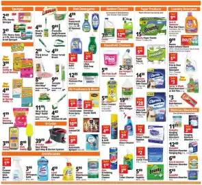 Ocean State Job Lot flyer week 36 Page 13: Clorox disinfecting wipes €5,99, Lysol all purpose refill €3,99
