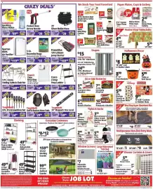 Ocean State Job Lot flyer week 36 Page 2: Spartan HEPA Air Purifier €119,99, ToughBuilt Gelfit Rocker Knee Pads €29,99