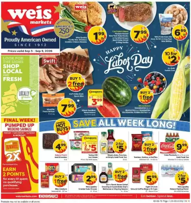 Weis Markets (valid until 9-09)