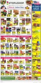 Stop&Shop weekly ad week 36 Page 1: 8-Piece Dark Meat Fried Chicken €5,99, Wesson Canola, Vegetable or Corn Oil €9,99
