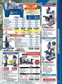 Adendorff Machinery Mart catalogue Page 31: REWOLWER-KOP, 380 V €149.950,00, RAT-AANGE-DREWЕ, 380 V €134.950,00