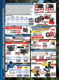 Adendorff Machinery Mart catalogue Page 38: Ittingskroewe Op Driepoot Stander €4.495,00, MSPRAY-006 €5.495,00