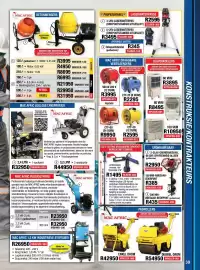 Adendorff Machinery Mart catalogue Page 41: CTF-30 (12 DUIM) €2.595,00, CTF-20 (8 DUIM) €2.295,00