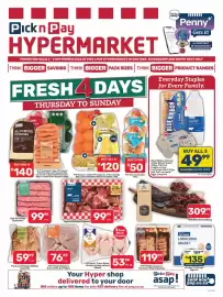 Pick n Pay Hypermarket catalogue Page 1: Blue Ribbon Classic White Sliced Bread €49,99