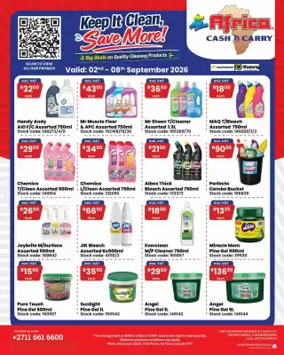 Africa Cash and Carry (valid until 8-09)