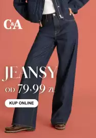 C&A gazetka tydzień 36 Strona 1: Jeansy C & A €79,99