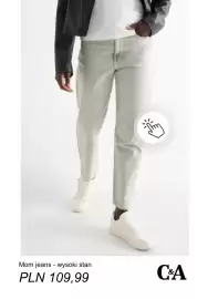 C&A gazetka tydzień 36 Strona 2: Mom jeans wysoki stan C & A €109,99