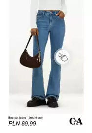C&A gazetka tydzień 36 Strona 5: Bootcut jeans - średni stan C & A €89,99