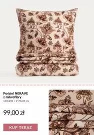 Homla gazetka tydzień 36 Strona 4: Pościel Nerave z mikrofibry 160x200 cm €99,00