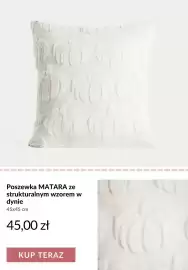 Homla gazetka tydzień 36 Strona 6: Poszewka Matara ze strukturalnym wzorem w dynie 45x45 cm €45,00