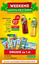 Żabka gazetka Strona 1: Napój Tymbark €2,99