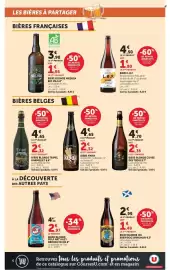 Catalogue U Express page 6: L.B.F. BIÈRE €6,30, Karmeliet Tripel €6,97
