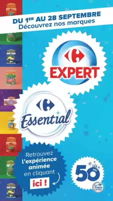 Carrefour Market | DÉCOUVREZ LES MARQUES CARREFOUR EXPERT & ESSENTIAL (valable jusqu'au 28-09)