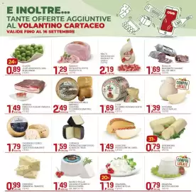 Volantino Crai Pagina 10: Fulvi Pecorino Romano DOP €1,69, Cordisco formaggio canestrato al nero di troia €1,59