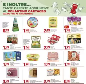 Volantino Crai Pagina 13: Kiri Dippi Formaggio Cremoso e Grissini €1,89, Vallefiorita Puccia Salentina Classica €1,09