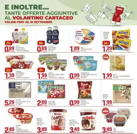 Volantino Crai Pagina 14: Sofficini vari gusti €2,69, Cameo Muu Muu Mini Budino €1,99
