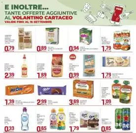 Volantino Crai Pagina 16: OraSi bevanda avena & cioccolato €1,79, San Benedetto Baby Thè €0,65