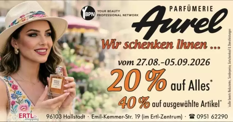 Aurel Parfümerie (gültig bis 5-09)