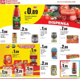 Volantino Sì con te Pagina 17: Carne Simmenthal €2,89, Rizzoline olio d'oliva €1,49