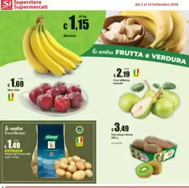 Volantino Sì con te Pagina 2: Patata del Fucino IGP €1,49, Kiwi Zespri Green €3,49