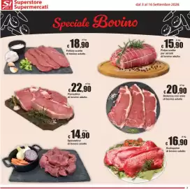 Volantino Sì con te Pagina 7: Fettine scelte di bovino adulto €18,90, Scaloppine di bovino adulto €16,90