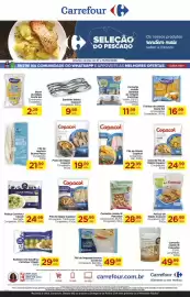 Folheto Carrefour Página 1: Copacol - petisco de tilápia €26,99, Copacol - sardinha inteira €9,98