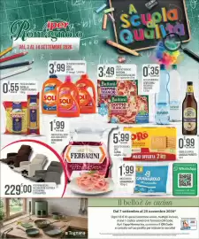Volantino Iper Romagnolo Pagina 1: Pasta di semola Divella €0,55, Buitoni pizza doppio trancio €3,49