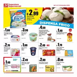 Volantino Sì con te Supermercati Pagina 12: Miniburger vegani Kioene €2,49, Snack Mini Crunchy Leerdammer €2,09