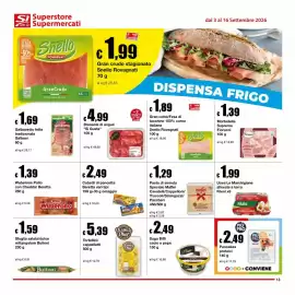 Volantino Sì con te Supermercati Pagina 13: Sugo Biffi cacio e pepe €2,49, Tortellini/cappelletti Gi con te Chef €5,39