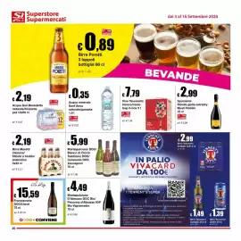 Volantino Sì con te Supermercati Pagina 20: Vino Tavernello €7,79