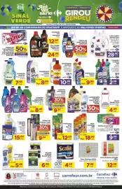 Folheto Carrefour semana 36 Página 16: Desinfetante Kalipto fragrâncias €8,99, Limpador multiuso ypê tipos €2,99
