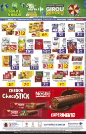 Folheto Carrefour semana 36 Página 6: Achocolatado em pó Nescau €14,90, Composto lácteo Ninho Fases Nestlé €39,90