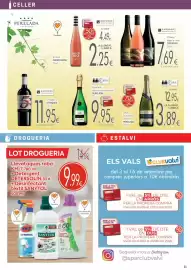 Folleto Valvi Supermercats Página 11: Cigonyes €7,69, Perelada cava brut nature reserva €3,89