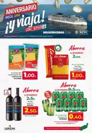 Folleto SPAR Lanzarote Página 1: Antaño vino tinto crianza €2,50