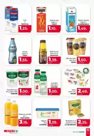 Folleto SPAR Lanzarote Página 6: Activia Kéfir €1,00, Kalise sabores €2,49