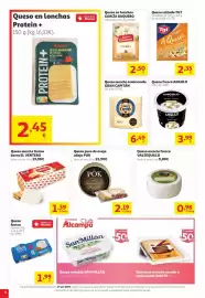 Folleto Alcampo Página 6: Auchan - queso en lonchas protein + €2,45, Pok - queso puro de oveja añejo €2,19