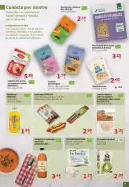 Folleto Alcampo Página 9: Origen - semillas €1,79, Cañada real - gazpacho o salmorejo fresco bio €3,49