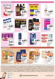 Folleto Plenus Supermercados Página 12: Axe desodorantes spray €2,00, Tresemmé champú/ acondicionador keratina €5,39