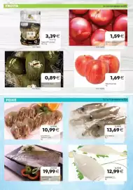 Folleto Plenus Supermercados Página 2: Langostino cru €10,99, Filete de bacallao extra grande €19,99