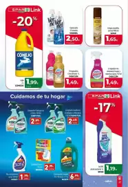 Folleto Spar La Palma Página 22: Disiclin Friegasuelos Concentrado €1,49, Vernel suavizante €2,50