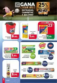 Folleto Spar La Palma Página 23: Albal bolsa de congelación ultra-zip 2 t €3,65, Scotch Brite power classic €1,35
