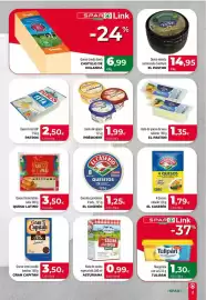Folleto Spar La Palma Página 8: Gran capitán queso semi curado lonchas €3,50, Queso Latino queso tierno latino €3,50