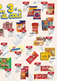 Folleto SPAR Página 3: Milkybar - chocolate €1,99, Kit kat - chocolate caramelo salado/doble choco €1,85