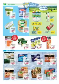 Folleto SPAR Página 4: Mantequilla tradicional €1,75, Suprema - leche desnatada €1,35
