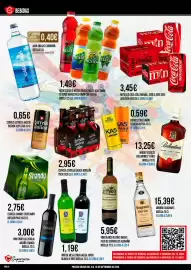 Folleto Claudio Página 10: Shandy - cerveza cruzcampo €2,75, Lenda galega - vino de jusca i funda chica joven €1,19