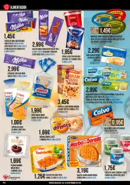 Folleto Claudio Página 6: Bimbo - pan de molde €1,99, Milka - chocolate con leche €2,99
