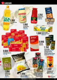 Folleto Claudio Página 7: Serpis - aceituna negra con hueso cacerena €1,00, Bonduelle - maíz dulce en grano €1,99
